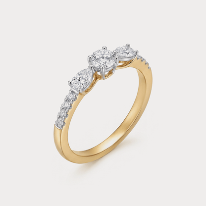 Glimmer Diamond Rings