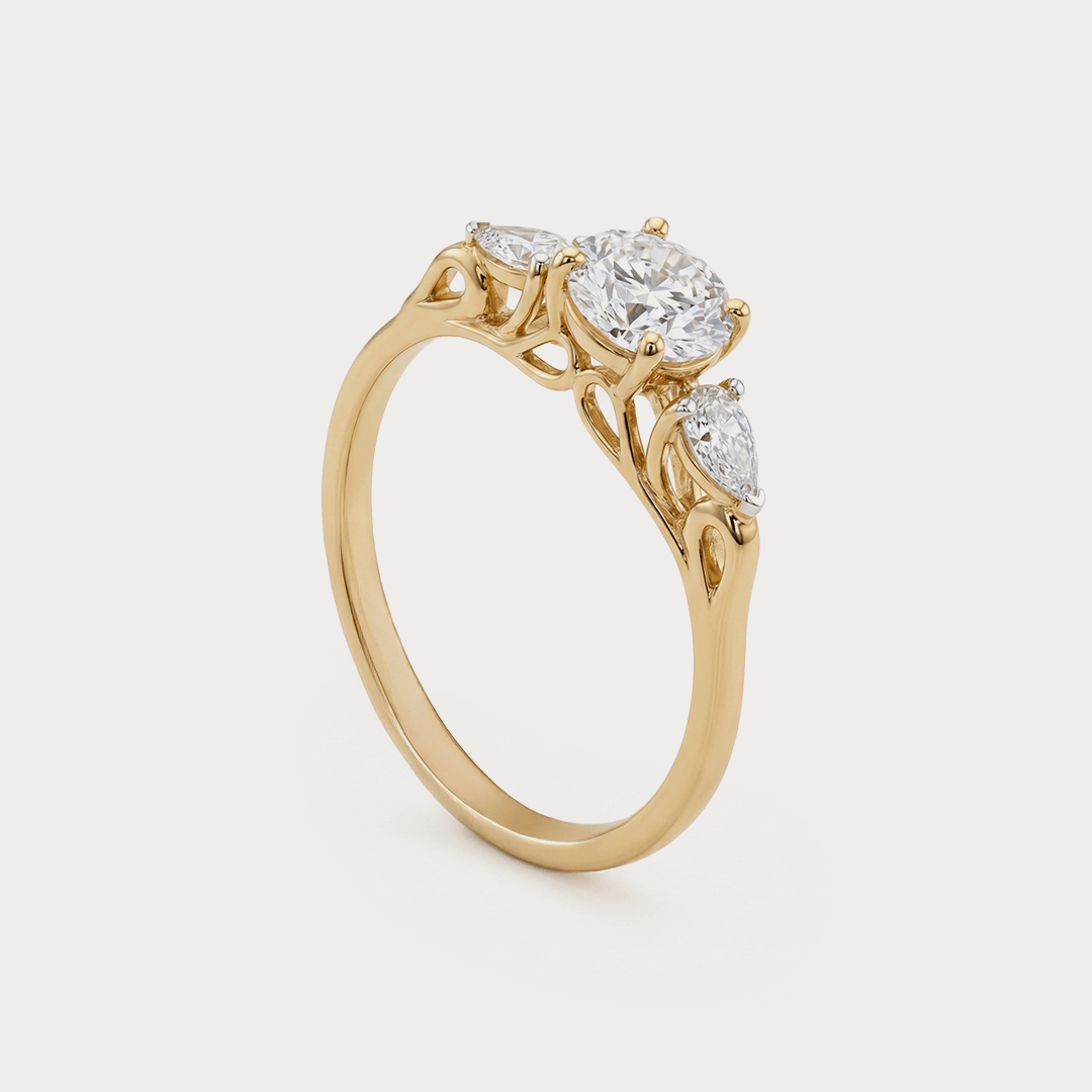 Shimmer Diamond Rings