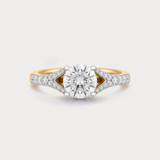 Linden Solitaire Diamond Ring