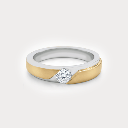 Seal Diamond Mens Ring