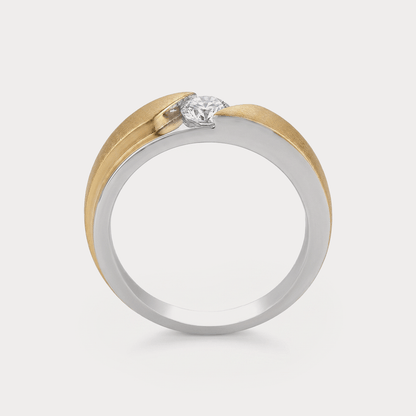Seal Diamond Mens Ring