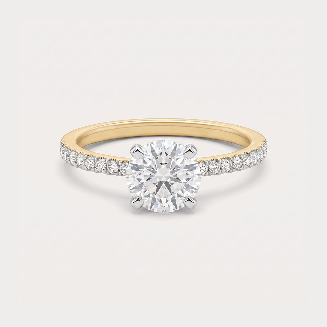 Ethereal Solitaire Diamond Ring