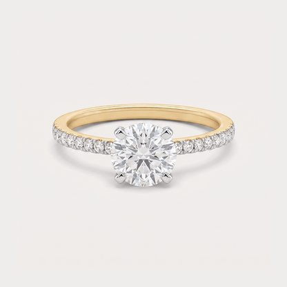 Ethereal Solitaire Diamond Ring