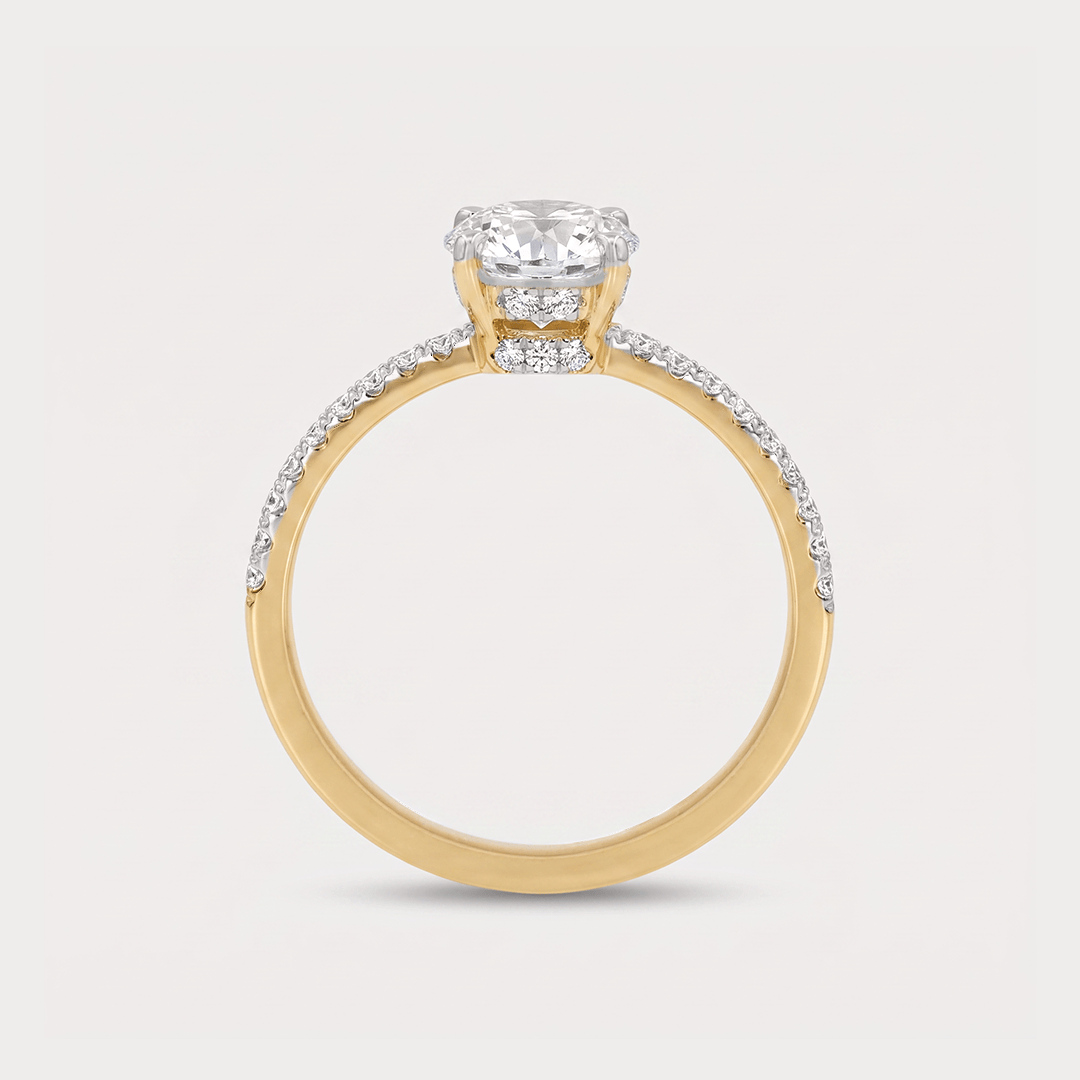 Ethereal Solitaire Diamond Ring