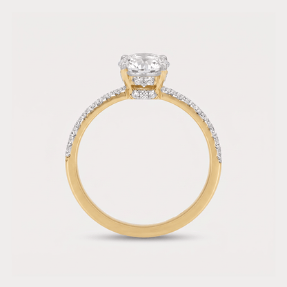Ethereal Solitaire Diamond Ring