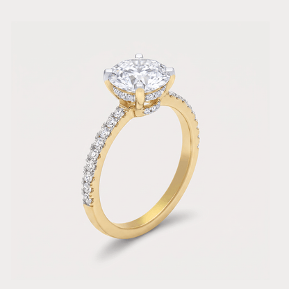 Ethereal Solitaire Diamond Ring