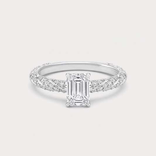Serendipity Solitaire Diamond Ring