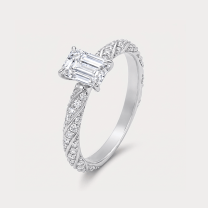 Serendipity Solitaire Diamond Ring