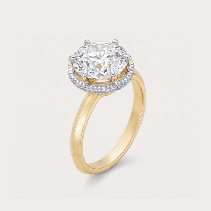 Whisper of Grace Solitaire Diamond Ring