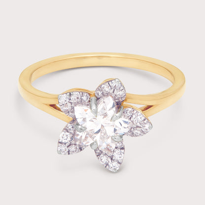 The Golden Blossom Ring