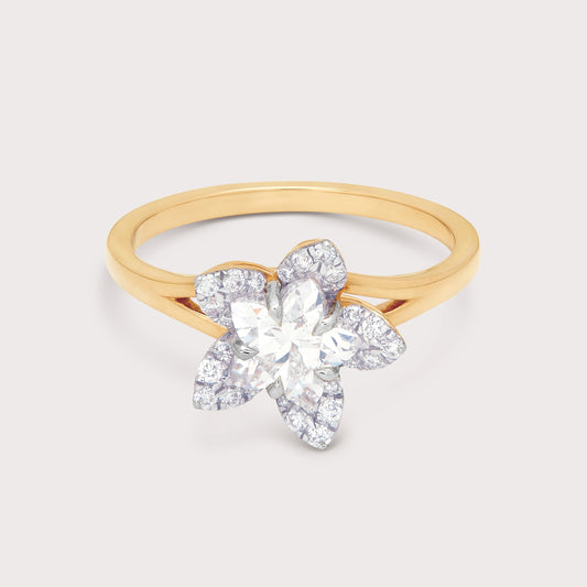The Golden Blossom Ring