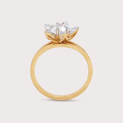 The Golden Blossom Ring