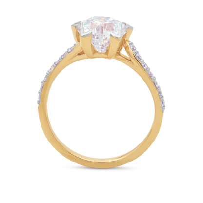 The Orchid Solitaire Ring