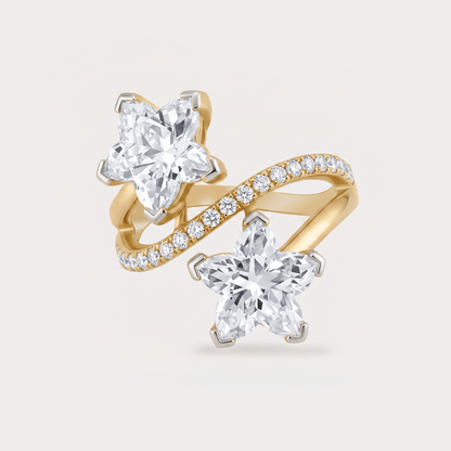 The Aukera Orchid Splendente Solitaire Ring Diamond