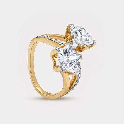 The Aukera Orchid Splendente Solitaire Ring Diamond