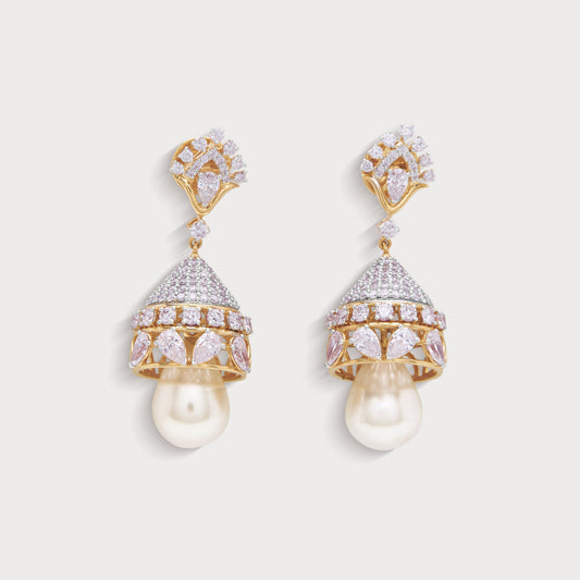 Chandini Diamond Jhumkas
