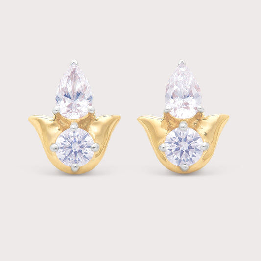 The Pear & Round Studs