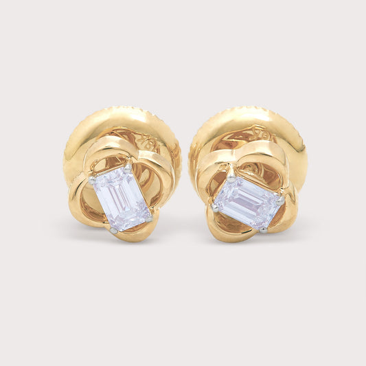 The Golden Clover Studs