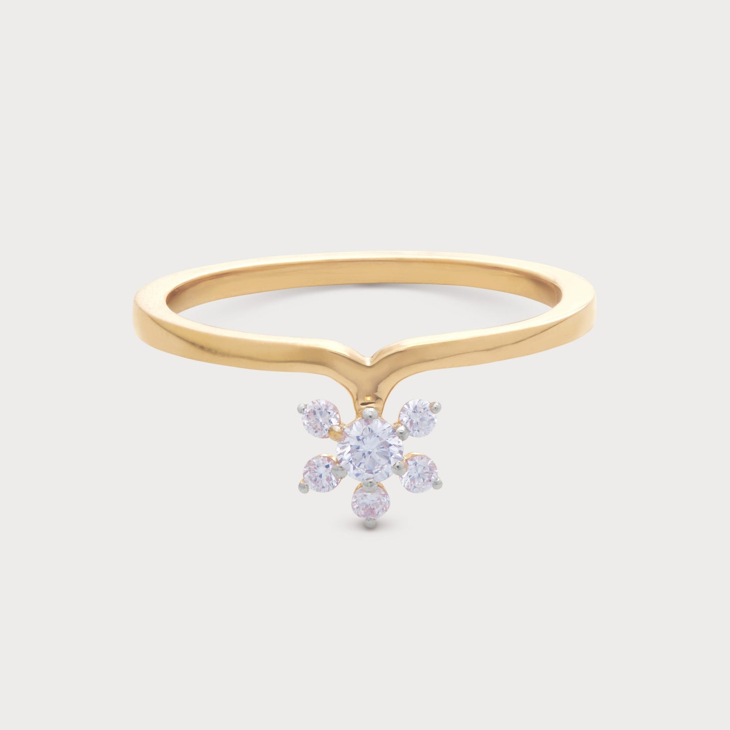 Carnation Diamond Ring