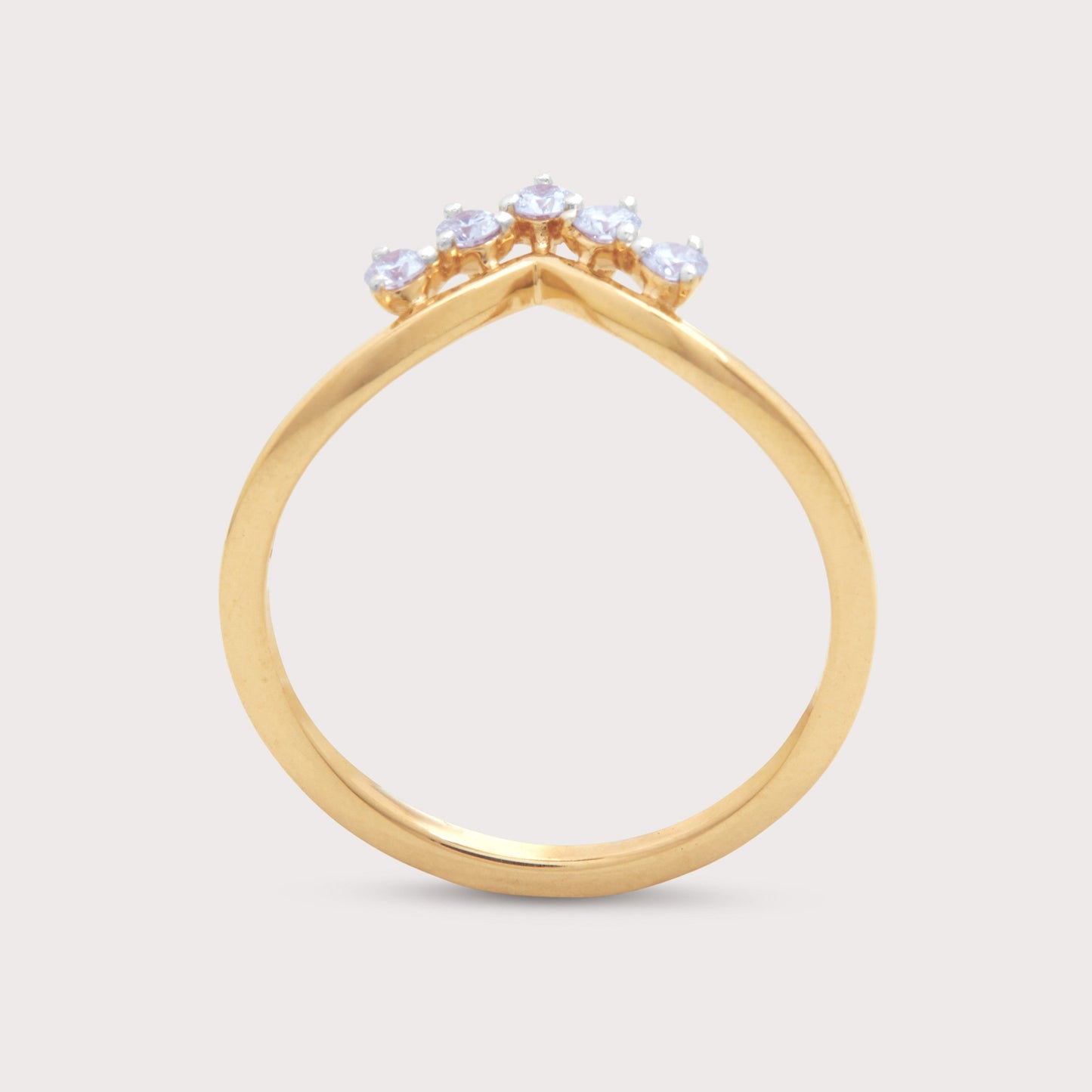 Peacock Diamond Ring