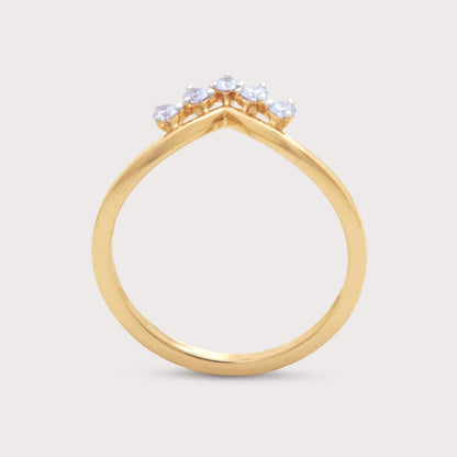 Peacock Diamond Ring