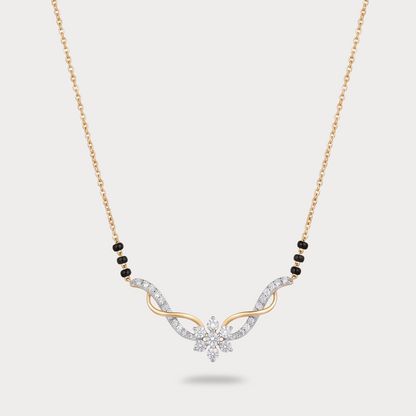 Bloom Entwine Diamond Mangalsutra