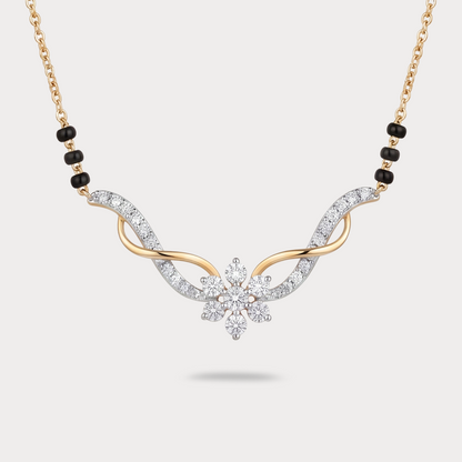 Bloom Entwine Diamond Mangalsutra