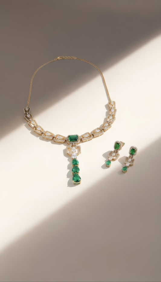 The Royal Emerald Earrings