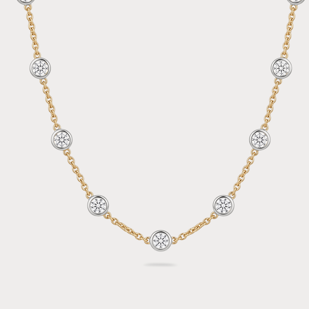 Glowmark Station Diamond Necklace
