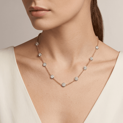 Glowmark Station Diamond Necklace