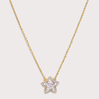 The Celestial Petal Necklace