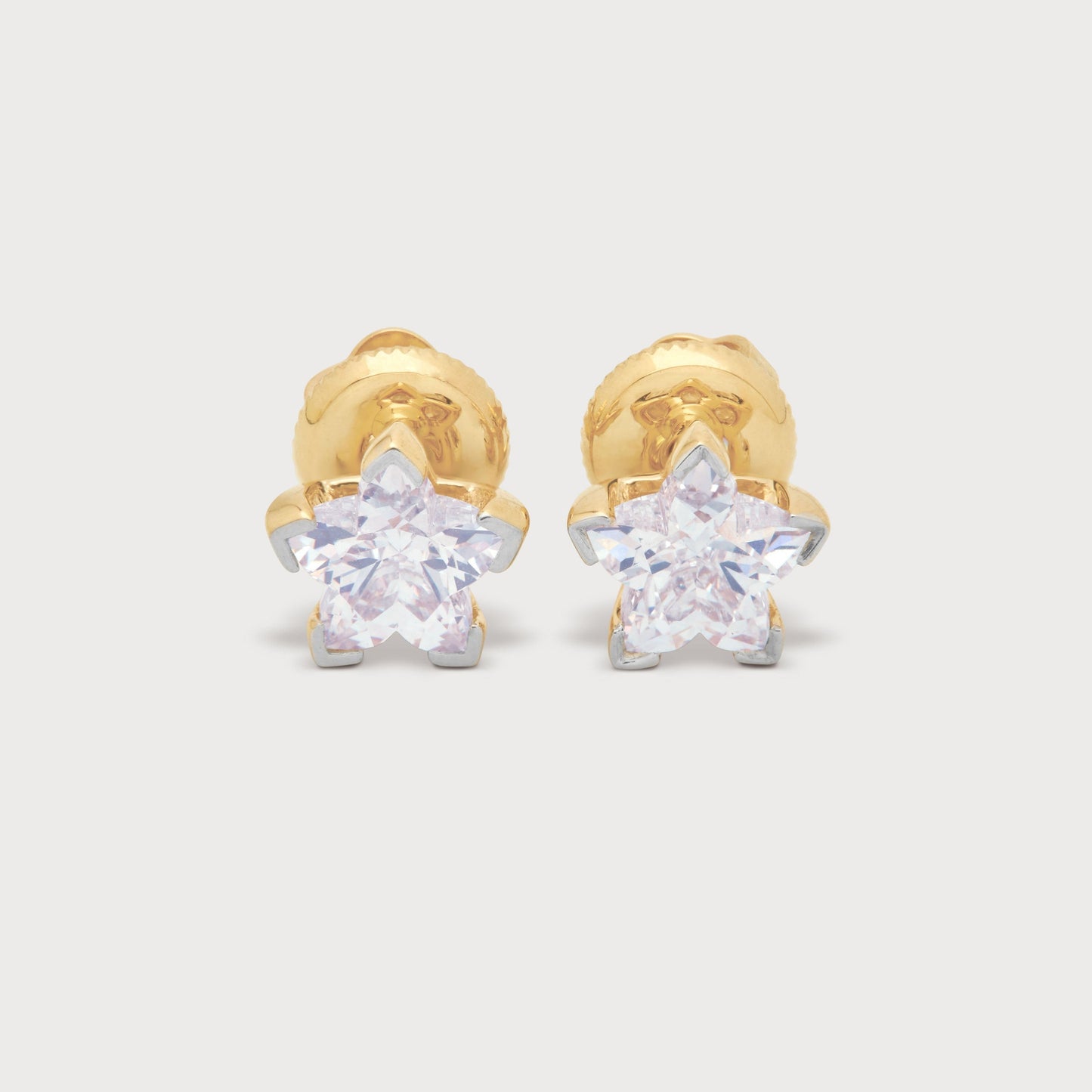 Orchid Diamond Studs