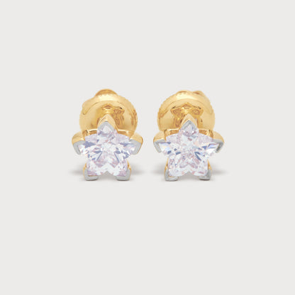 Orchid Diamond Studs