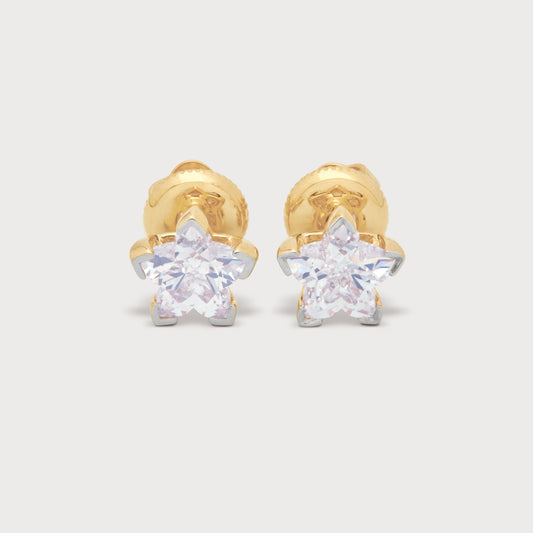 Orchid Diamond Studs