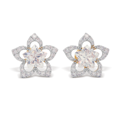 The Orchid Halo Studs