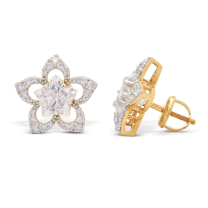 The Orchid Halo Studs