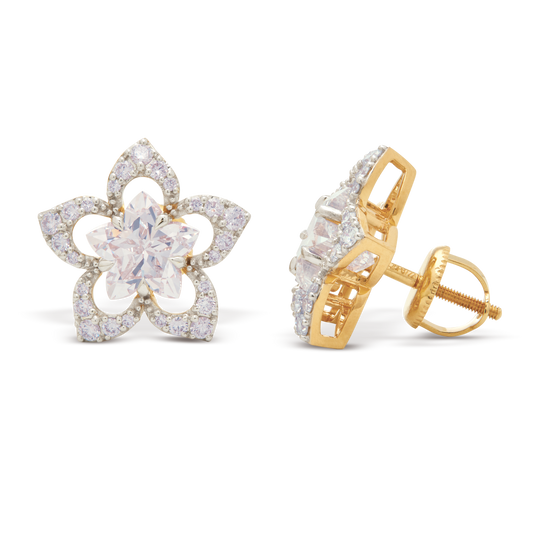 The Orchid Halo Studs