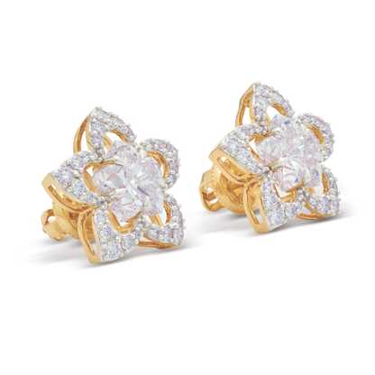 The Orchid Halo Studs