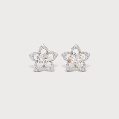 The Orchid Halo Studs
