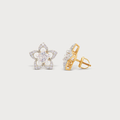 The Orchid Halo Studs