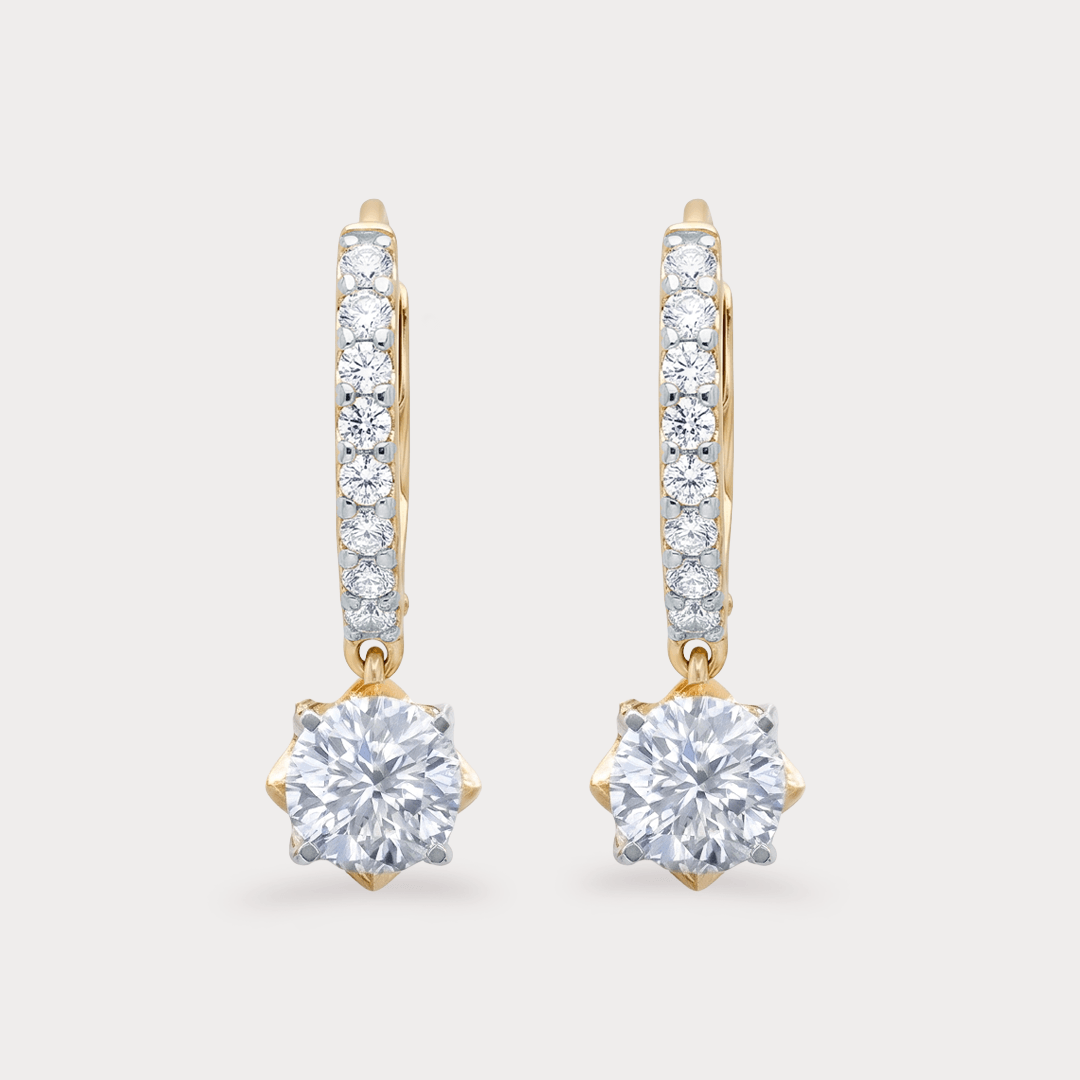 Magnesia Extra Brilliant Solitaire Diamond EarRing