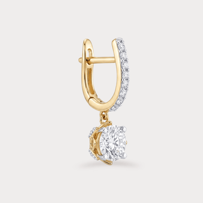 Magnesia Extra Brilliant Solitaire Diamond EarRing