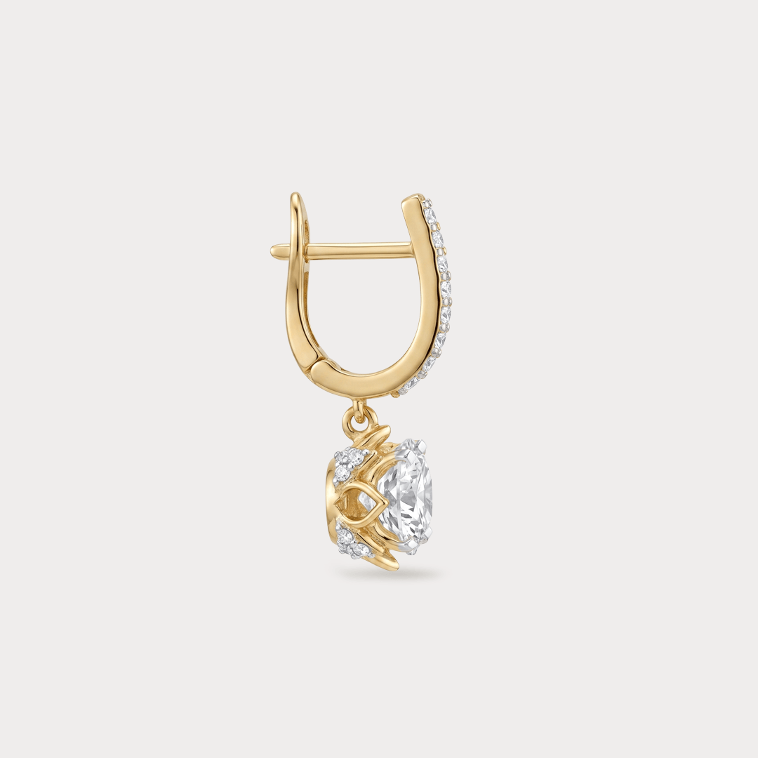 Magnesia Extra Brilliant Solitaire Diamond EarRing