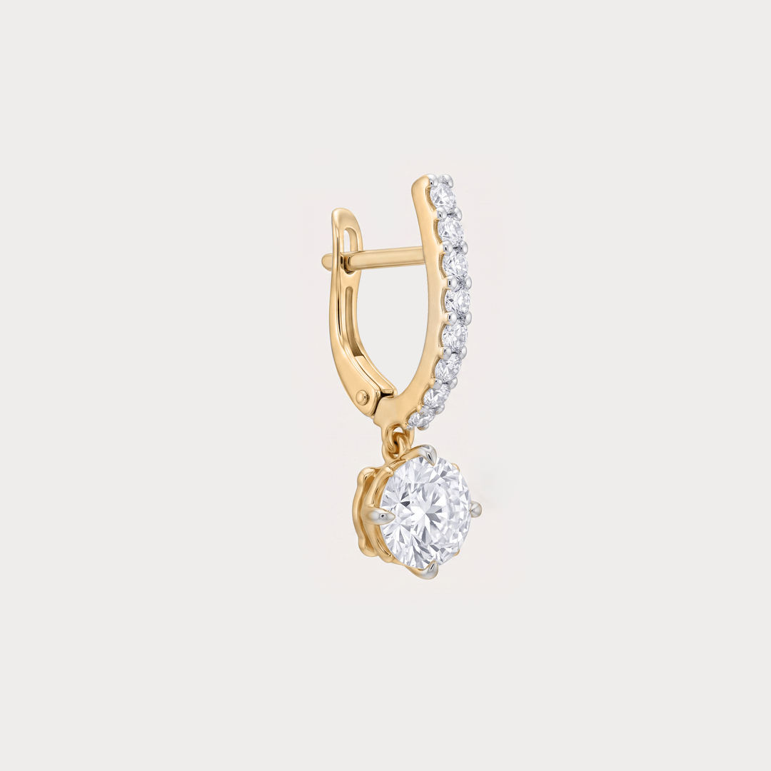 Apice Extra Brilliant Solitaire Diamond EarRing
