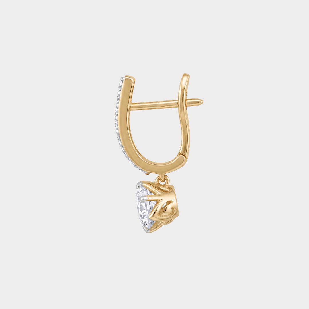 Apice Extra Brilliant Solitaire Diamond EarRing