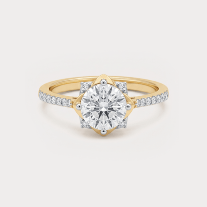 Summit Extra Brilliant Solitaire Diamond Ring