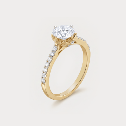 Cima Extra Brilliant Solitaire Diamond Rings