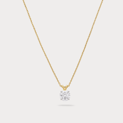 Wonder Solitaire Diamond Pendant Chain