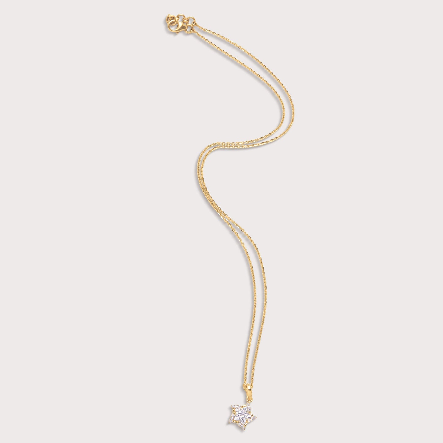 The Sunlit Petal Pendant