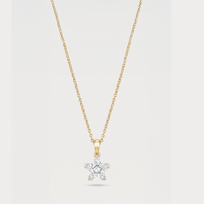 Orchid Diamond Pendant
